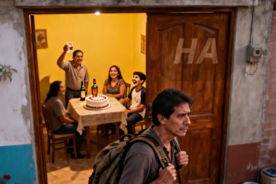 Toda la familia celebró cuando “el hijo inútil” se fue de casa